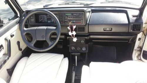 1989 volkswagen cabriolet