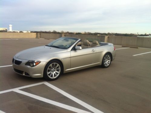 2007 bmw 650i base convertible 2-door 4.8l