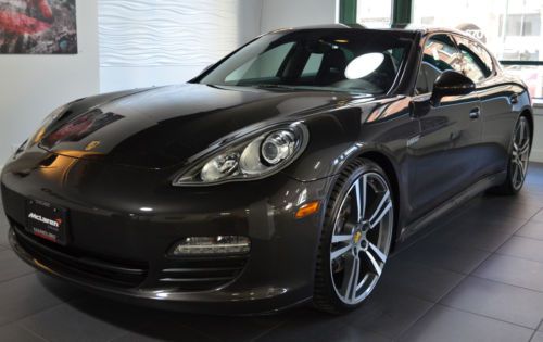 2011 porsche panamera 3.6l grey 22&#034; turbo wheels remaining factory warrenty