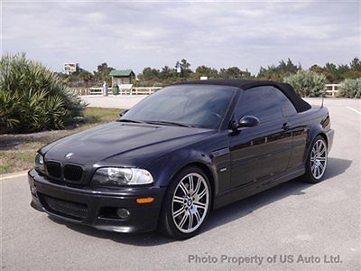 2003 bmw m3 e46 convertible florida car clean carfax 6spd 3.2l m sport