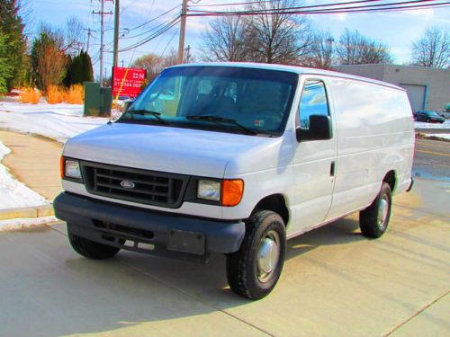 Turbo diesel ! just serviced ! warranty ! extended  cargo van ! no reserve !06
