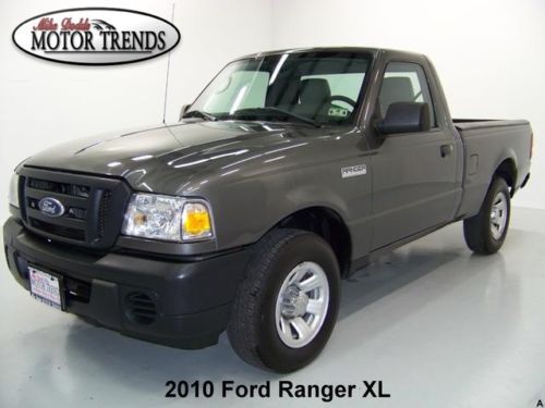 2010 ford ranger regular cab xl vinyl seats floors bedliner tow package 56k