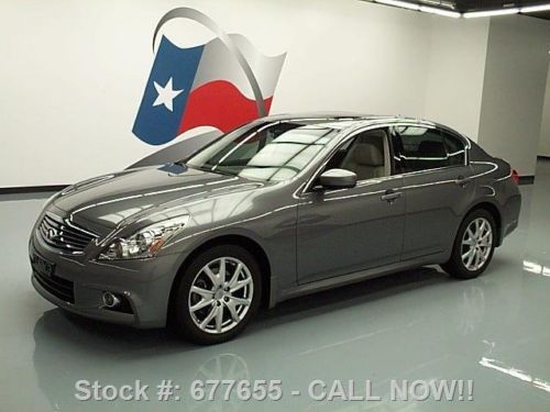 2012 infiniti g37x awd sport sedan auto sunroof nav 43k texas direct auto