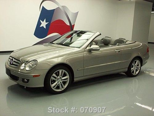 2006 mercedes-benz clk350 convertible leather 57k miles texas direct auto