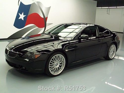 2007 bmw 650i sport coupe auto sunroof nav 20&#039;s 62k mi texas direct auto