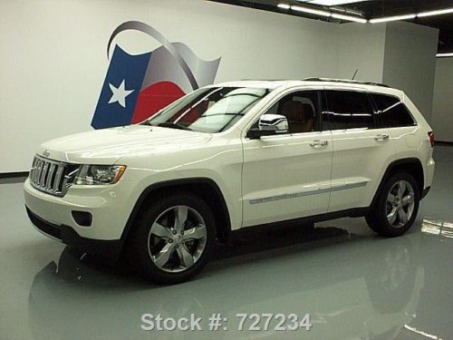 2011 jeep grand cherokee overland 4x4 hemi nav rear cam texas direct auto