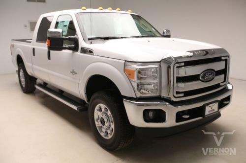 2014 xlt texas edition crew 4x4 fx4 trailer tow package adobe cloth v8 diesel