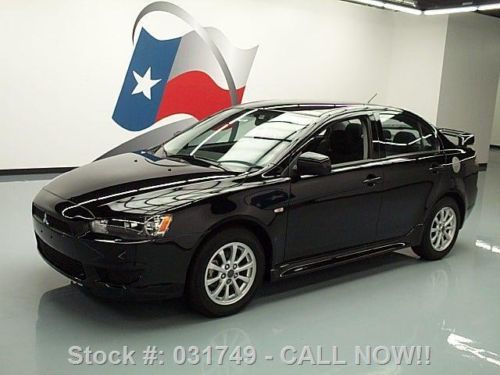 2012 mitsubishi lancer es automatic spoiler alloys 21k texas direct auto