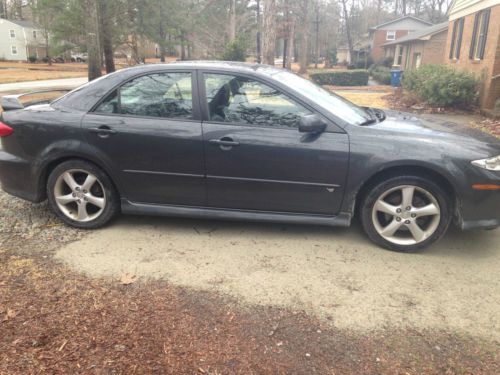 2004 mazda 6 steel gray 4dr v6