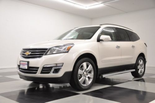 Msrp$50830 new ltz awd white diamond dvd 2013 navigation 2014 traverse for sale