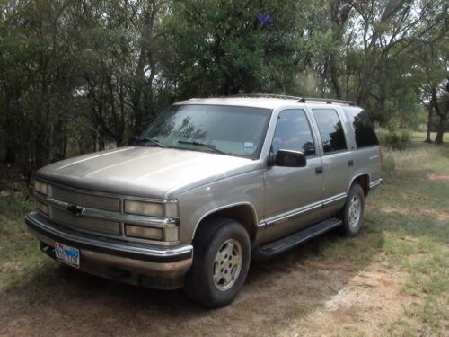 1998 chevrolet tahoe lt sport utility 4-door 5.7l