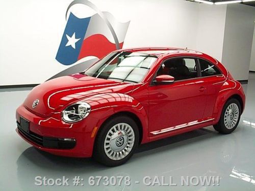 2013 volkswagen beetle 2.5 auto heated seats only 2k mi texas direct auto