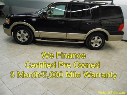 07 expedition king ranch gps navi tv dvd sunroof warranty we finance texas