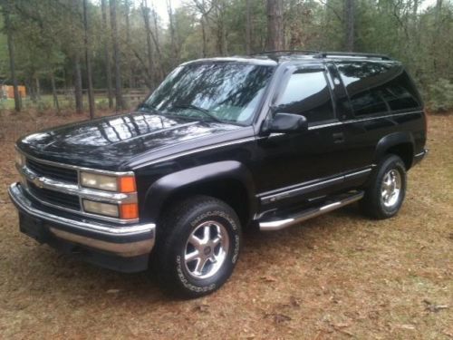 1995 chevrolet tahoe lt 2 door