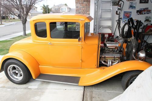 1931 Ford Coupe, Steel body, Orange, US $25,000.00, image 5