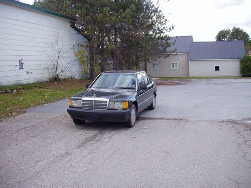 1991 mercedes-benz 190e 2.6l 5 sped manual very rare