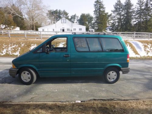 1993 ford aerostar xl mini van one owner no reserve