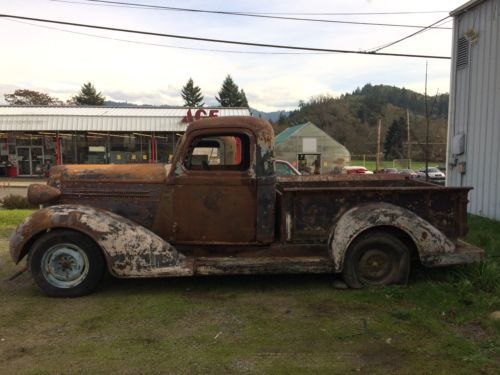 1936 Dodge Truck half ton Short bed Rat Rod Hot Rod Project  Low rider Bagged, US $4,500.00, image 3