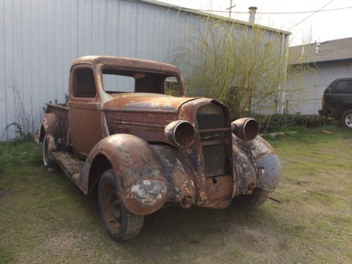 1936 Dodge Truck half ton Short bed Rat Rod Hot Rod Project  Low rider Bagged, US $4,500.00, image 4