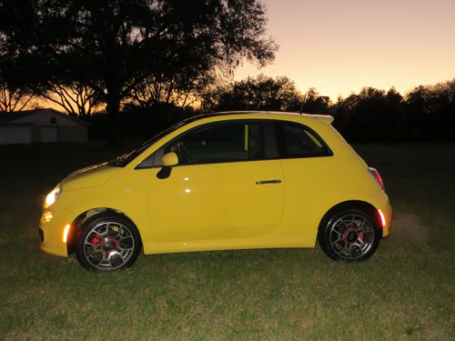 2012 fiat 500 sport beautiful car!!