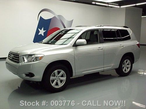 2010 toyota highlander 7-passenger third row alloys 31k texas direct auto