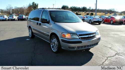 2005 chevrolet venture ext van chrome wheels 8 passenger automatic chevy minivan