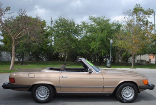 1980 MERCEDES SL450, AUT TRANS, 4.5L V8, SOFT & HARD TOP, NO RUST, NO RESERVE., image 4