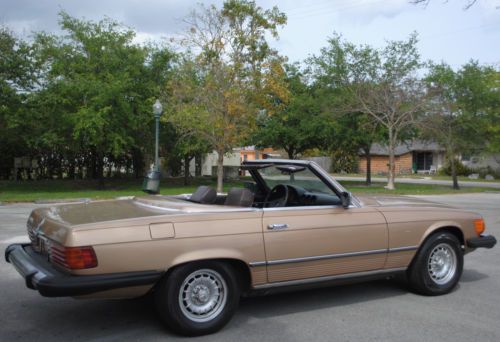 1980 MERCEDES SL450, AUT TRANS, 4.5L V8, SOFT & HARD TOP, NO RUST, NO RESERVE., image 5