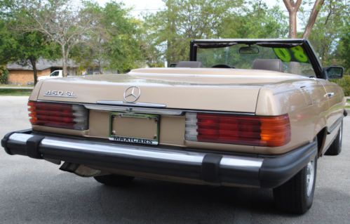 1980 MERCEDES SL450, AUT TRANS, 4.5L V8, SOFT & HARD TOP, NO RUST, NO RESERVE., image 7