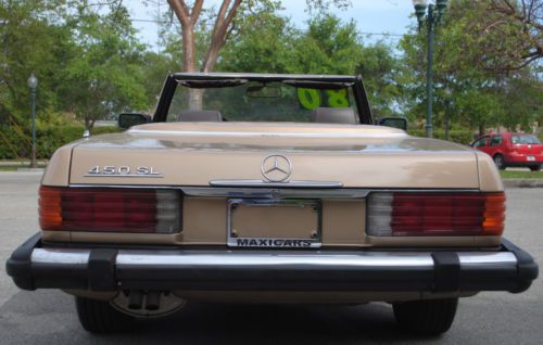 1980 MERCEDES SL450, AUT TRANS, 4.5L V8, SOFT & HARD TOP, NO RUST, NO RESERVE., image 8