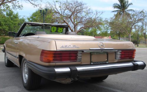 1980 MERCEDES SL450, AUT TRANS, 4.5L V8, SOFT & HARD TOP, NO RUST, NO RESERVE., image 9