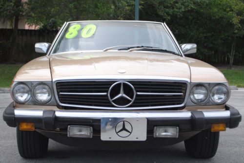 1980 MERCEDES SL450, AUT TRANS, 4.5L V8, SOFT & HARD TOP, NO RUST, NO RESERVE., image 15