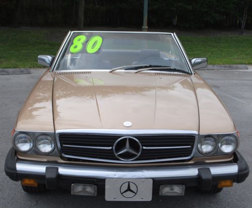 1980 MERCEDES SL450, AUT TRANS, 4.5L V8, SOFT & HARD TOP, NO RUST, NO RESERVE., image 17