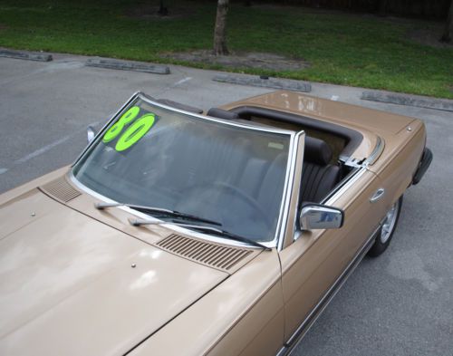 1980 MERCEDES SL450, AUT TRANS, 4.5L V8, SOFT & HARD TOP, NO RUST, NO RESERVE., image 23