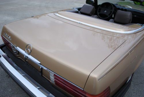 1980 MERCEDES SL450, AUT TRANS, 4.5L V8, SOFT & HARD TOP, NO RUST, NO RESERVE., image 28