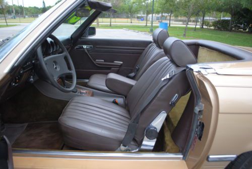 1980 MERCEDES SL450, AUT TRANS, 4.5L V8, SOFT & HARD TOP, NO RUST, NO RESERVE., image 41