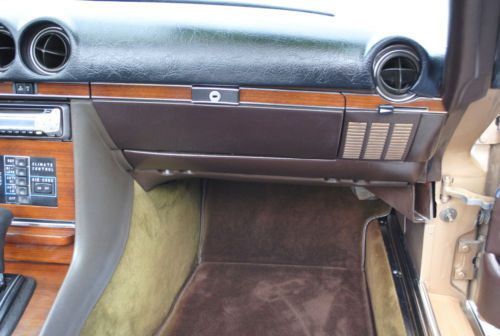 1980 MERCEDES SL450, AUT TRANS, 4.5L V8, SOFT & HARD TOP, NO RUST, NO RESERVE., image 63