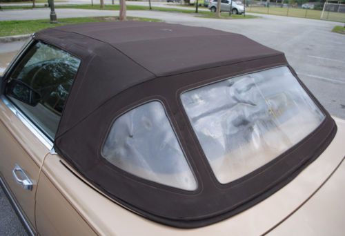 1980 MERCEDES SL450, AUT TRANS, 4.5L V8, SOFT & HARD TOP, NO RUST, NO RESERVE., image 72