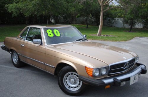 1980 MERCEDES SL450, AUT TRANS, 4.5L V8, SOFT & HARD TOP, NO RUST, NO RESERVE., image 77