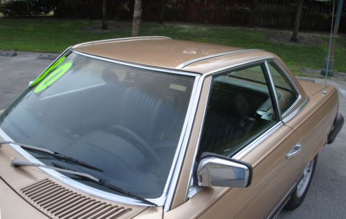 1980 MERCEDES SL450, AUT TRANS, 4.5L V8, SOFT & HARD TOP, NO RUST, NO RESERVE., image 81