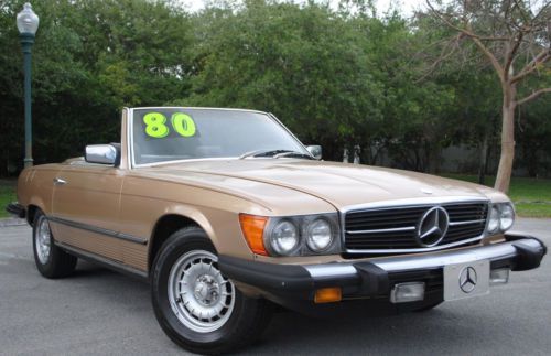 1980 MERCEDES SL450, AUT TRANS, 4.5L V8, SOFT & HARD TOP, NO RUST, NO RESERVE., image 85