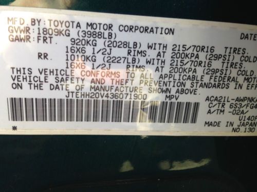 2003 TOYOTA RAV4 AWD - LOW MILES- 1 OWNER! IMMACULATE!, US $8,500.00, image 20