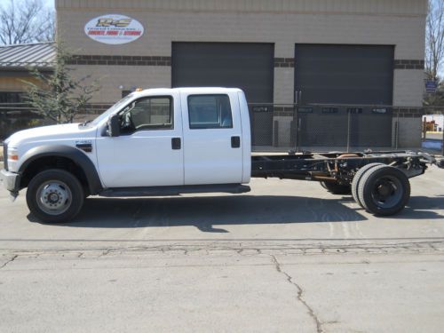 2008 FORD F450 SUPER DUTY CREW CAB 4X4 DIESEL CAB & CHASSIS AUTOMATIC, US $10,900.00, image 2