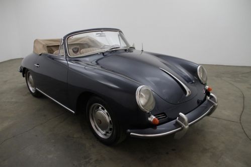 1965 porsche 356sc cabriolet,matching#&#039;s, beautiful color combination, excellent