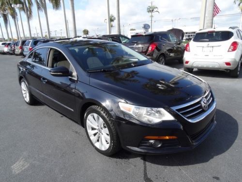 2010 volkswagen cc sport sedan florida driven two tone lthr pwr pkg! automatic 4