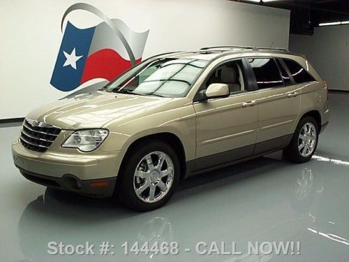 2008 chrysler pacifica touring leather sunroof dvd 58k texas direct auto