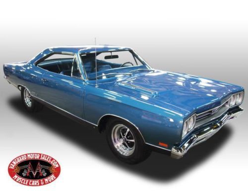 1969 plymouth gtx broadcast sheet 440 original metal rotisserie restored rare