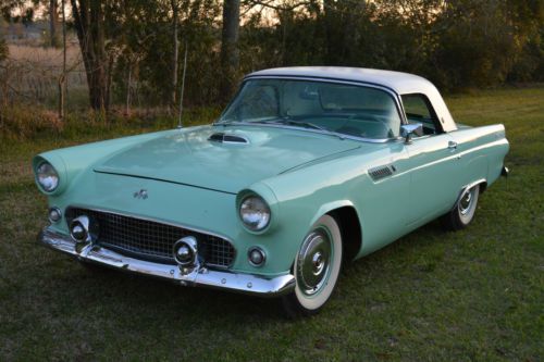 1955 ford thunderbird base convertible 2-door 4.4l