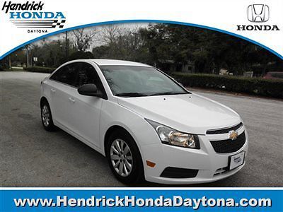 4dr sdn ls chevrolet cruze ls low miles sedan automatic gasoline engine, ecotec