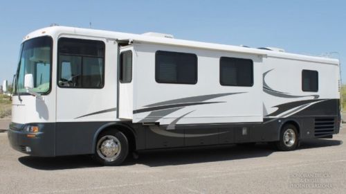 02 newmar dutchstar 38ft slide 330hp diesel gen new awning xtra clean class a az